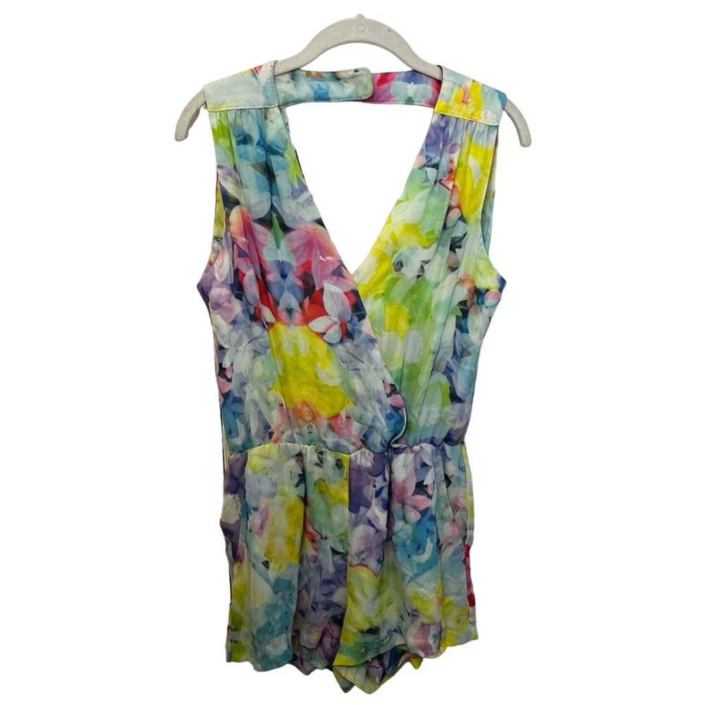 Parker Arcadia Watercolor Romper XS